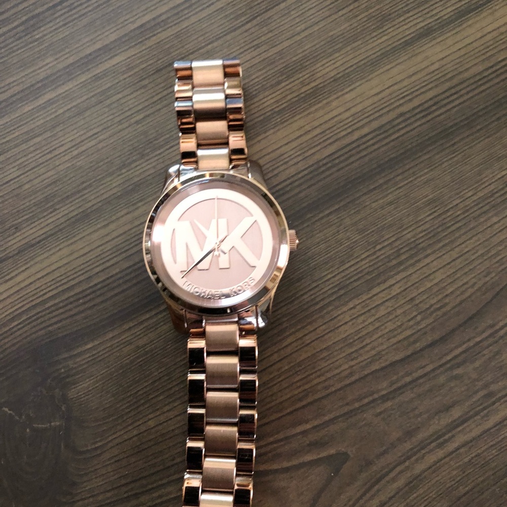 Authentic Michael Kors rose gold watch